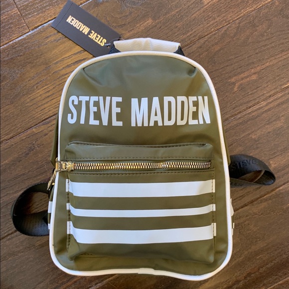 steve madden b stripe satchel